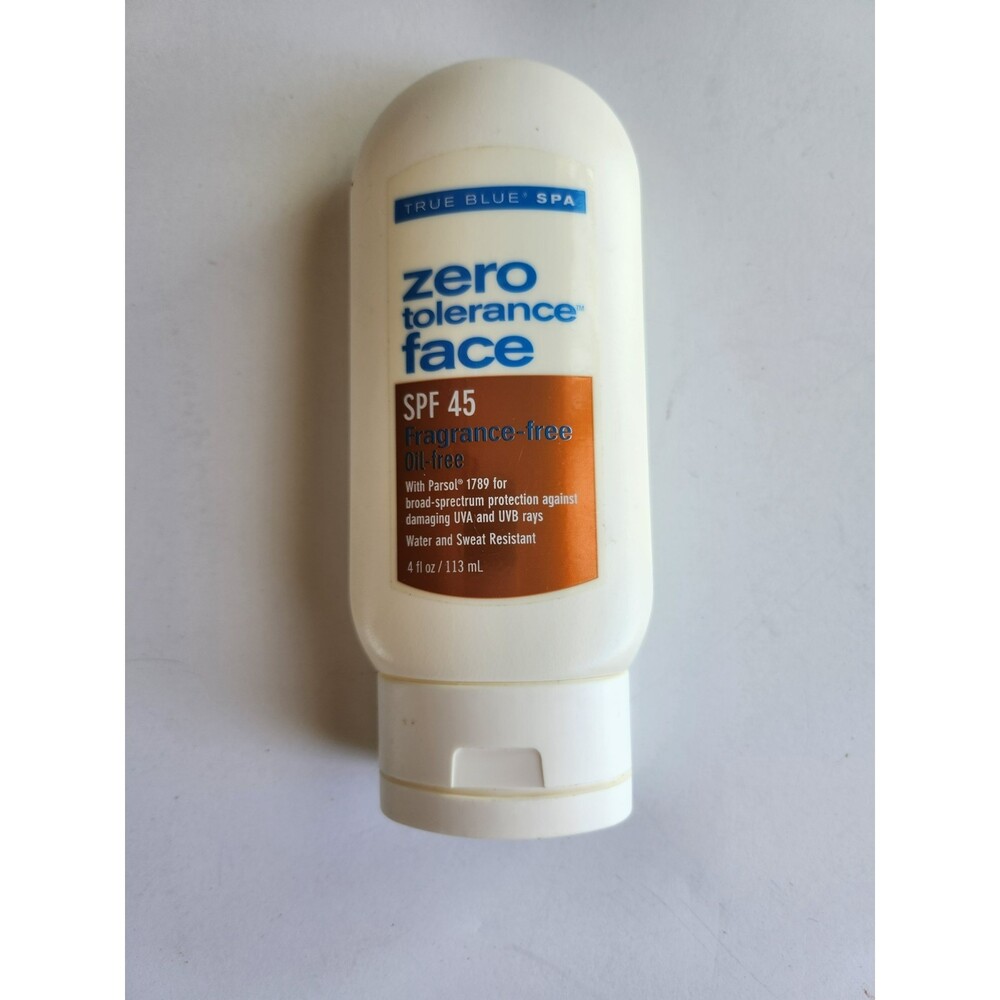 True Blue Spa-Zero Tolerance Face SPF 45 Sunscreen B47
